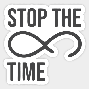 Stop The Time Light Sticker